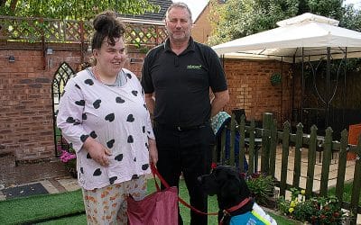 Volumatic Sponsor Employee’s Daughter’s Assistance Dog