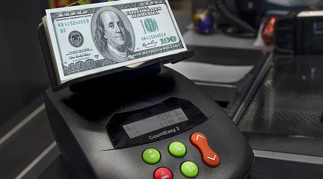 Volumatic’s CountEasy money counting scales turn 20 years old!