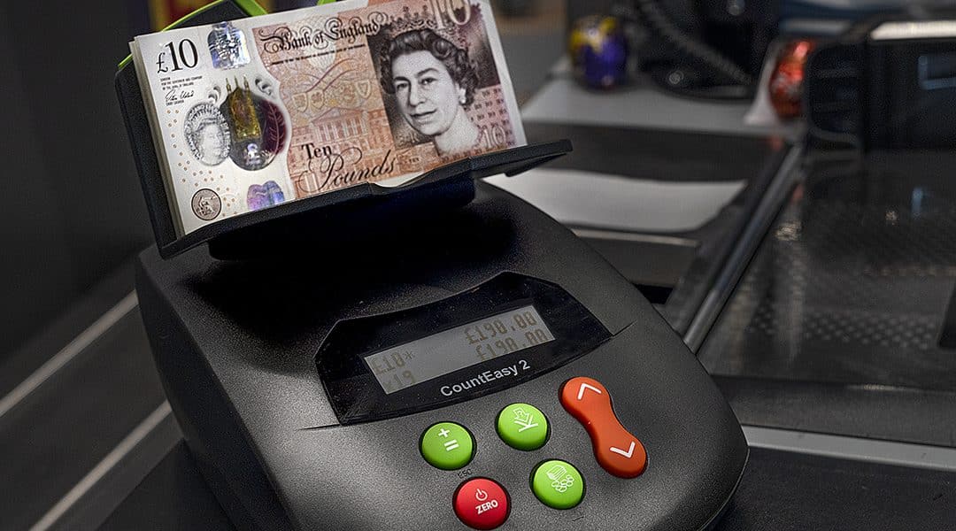 Volumatic’s CountEasy money counting scales turn 20 years old!
