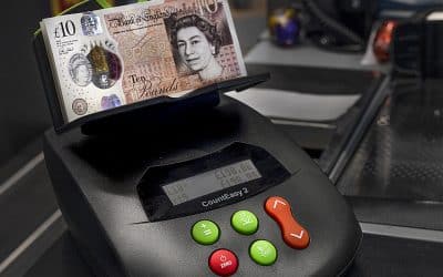 Volumatic’s CountEasy money counting scales turn 20 years old!