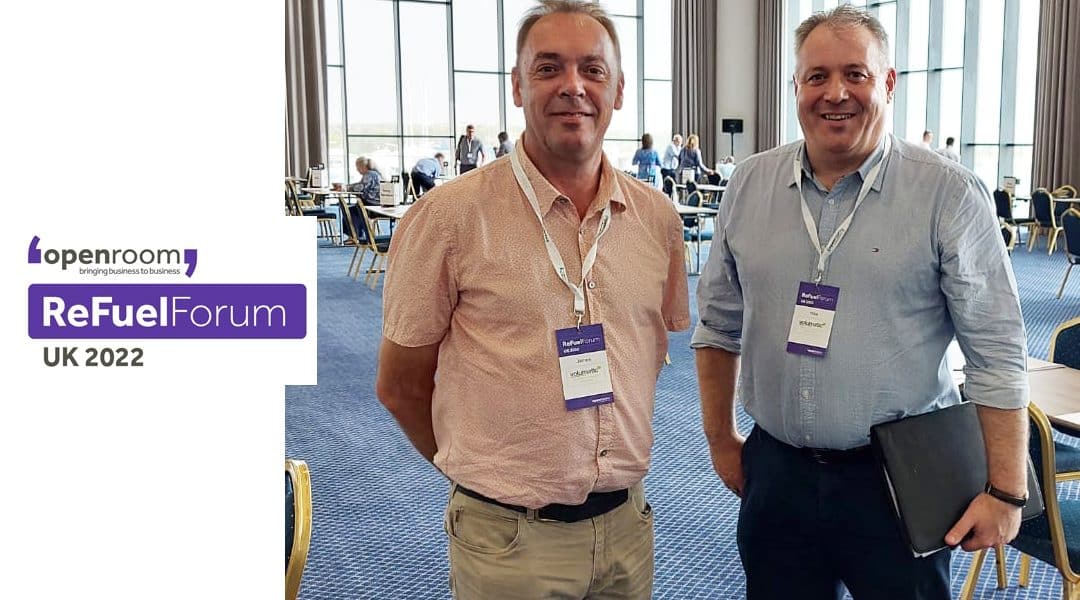 Volumatic Cash Handling Solutions Shine at ReFuelForum UK 2022