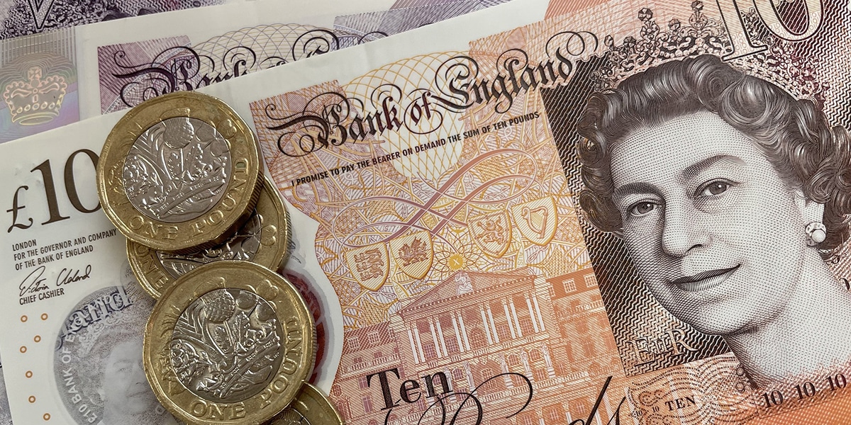 UK notes and coins