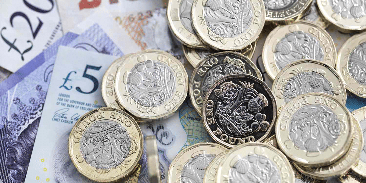 UK notes and coins