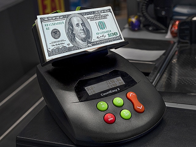 Volumatic CountEasy 2 with dollar notes Volumatic CountEasy 2 with dollar notes