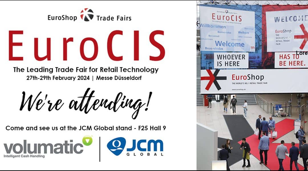 Volumatic joining partners JCM Global at EuroCIS 2024