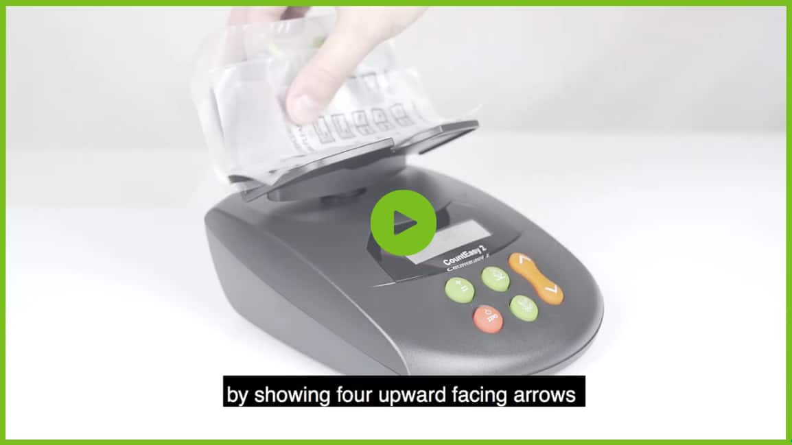 Volumatic CountEasy - how to calibrate coin packaging