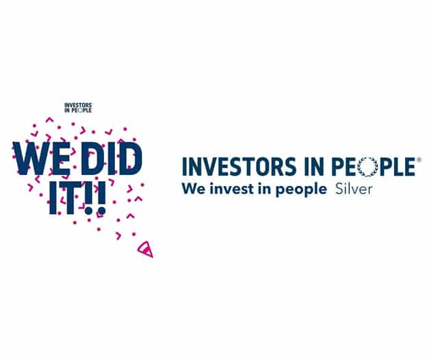 Our Values IIP Silver Silver Investors in People accreditation