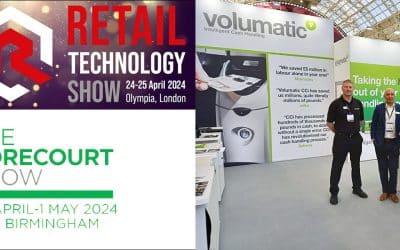 Volumatic taking its cash handling expertise to two exciting expos