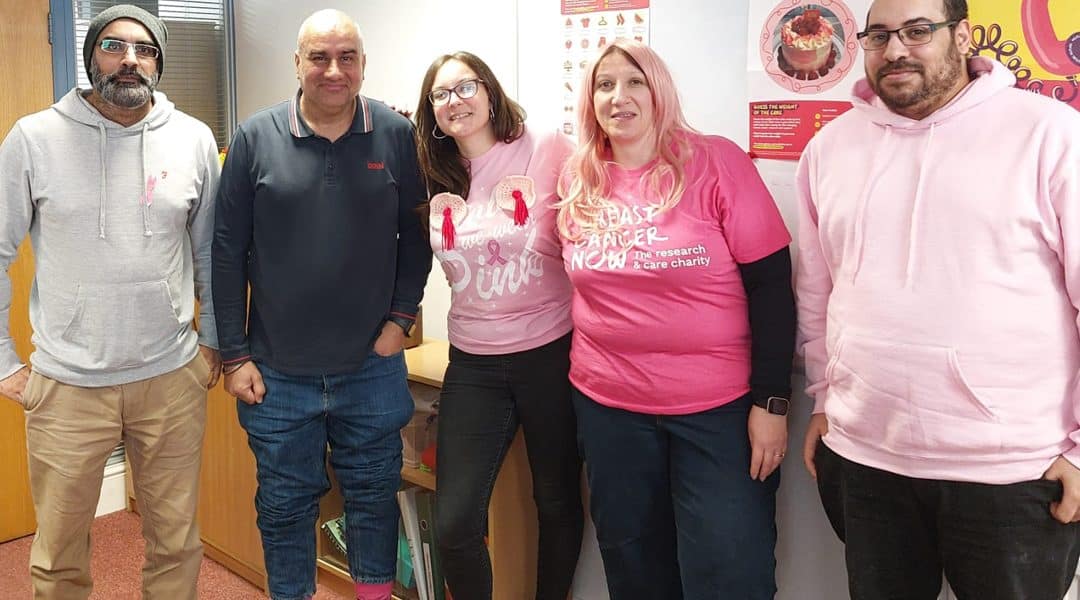 Volumatic employees ‘Wear it Pink’ to support Breast Cancer charity