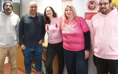 Volumatic employees ‘Wear it Pink’ to support Breast Cancer charity