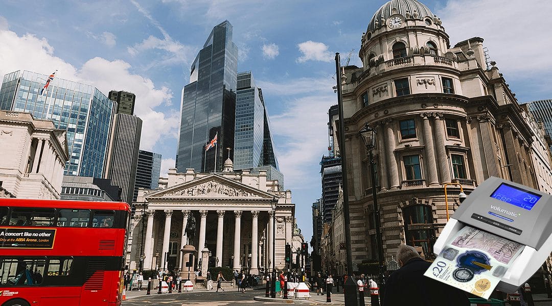 Volumatic supports Bank of England advice on how to check your banknotes