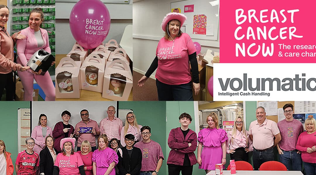 Volumatic employees raise money for Breast Cancer charity
