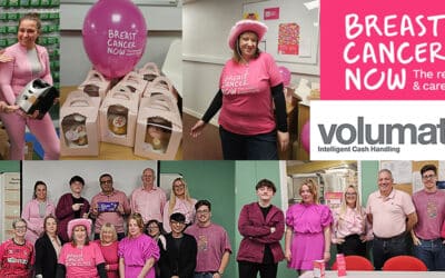 Volumatic employees raise money for Breast Cancer charity