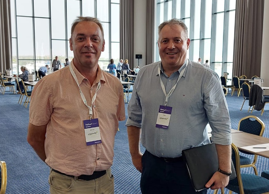 ReFuelForum UK 2026 The Volumatic team at ReFuel Forum UK